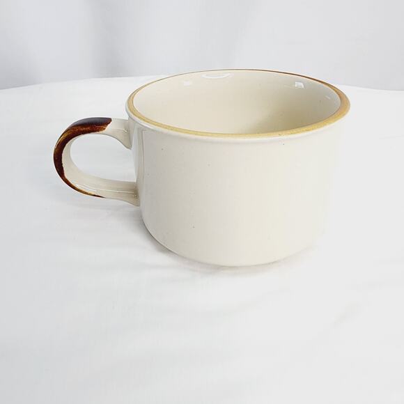 Vintage Sunnycraft  Korea Yellow & Orange Flowers Wide Coffee- Tea  Mug - Picture 5 of 10